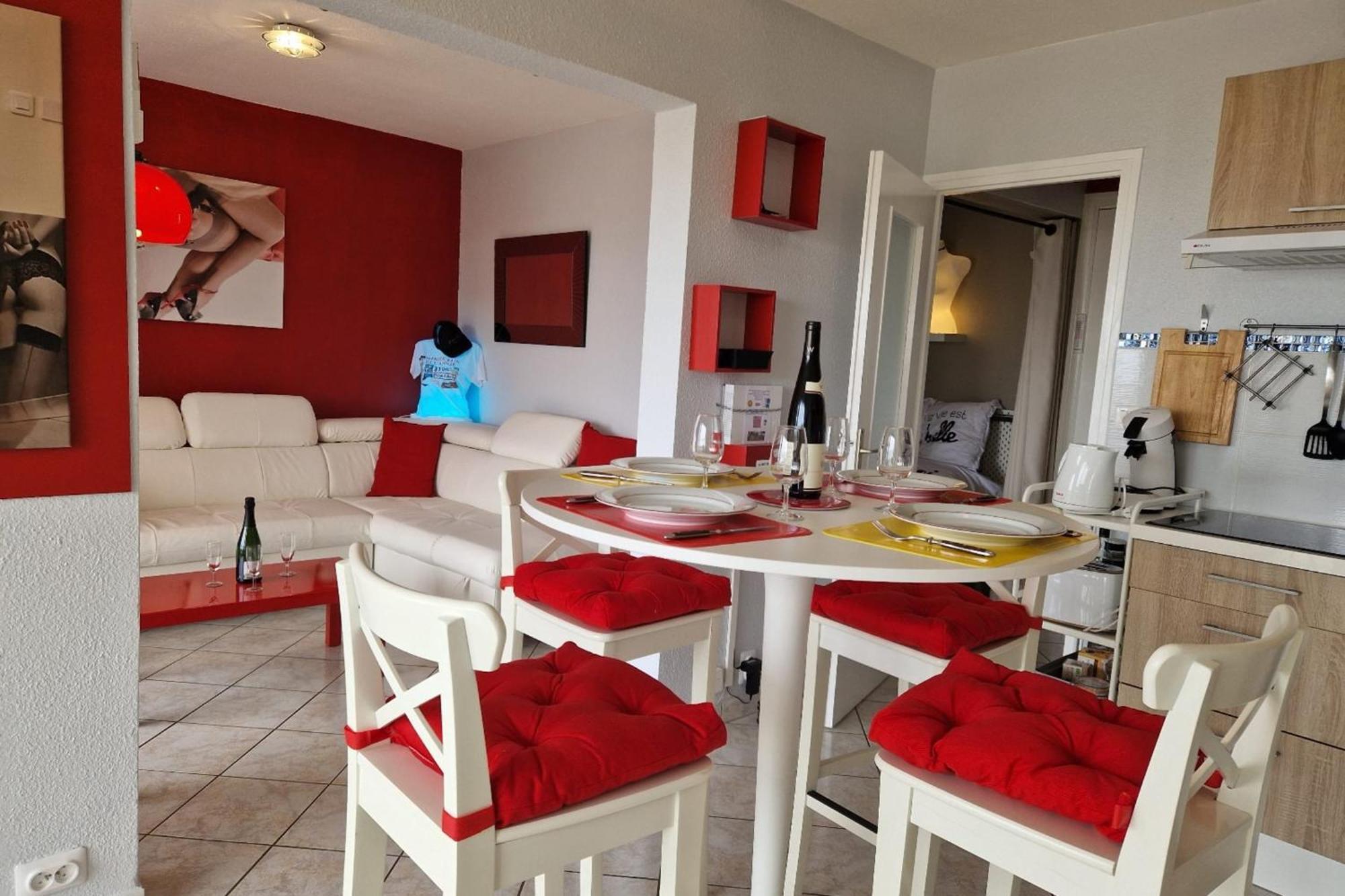 Cap d'Agde Naturiste Héliopolis F61 vue mer Exterior foto