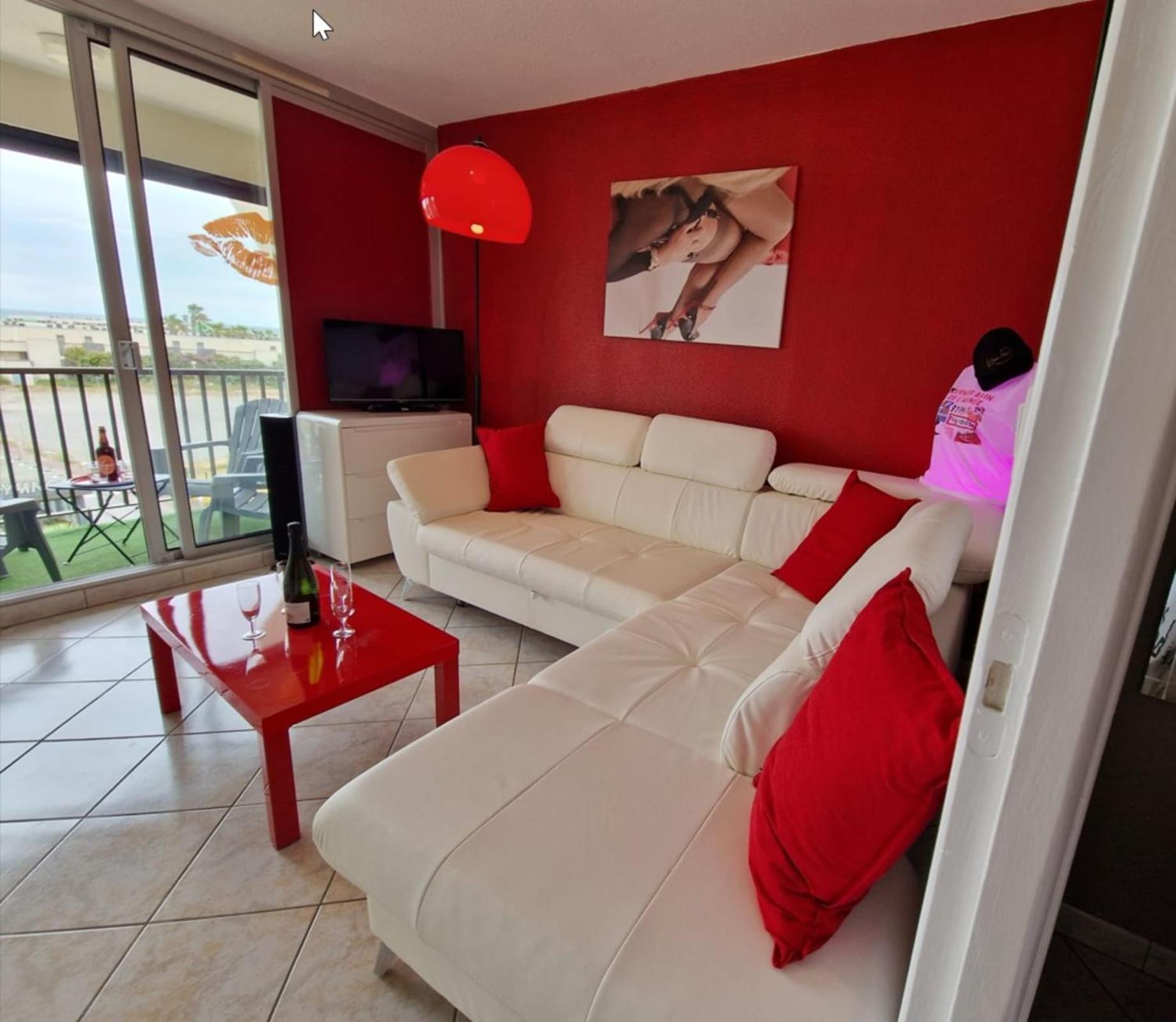 Cap d'Agde Naturiste Héliopolis F61 vue mer Exterior foto